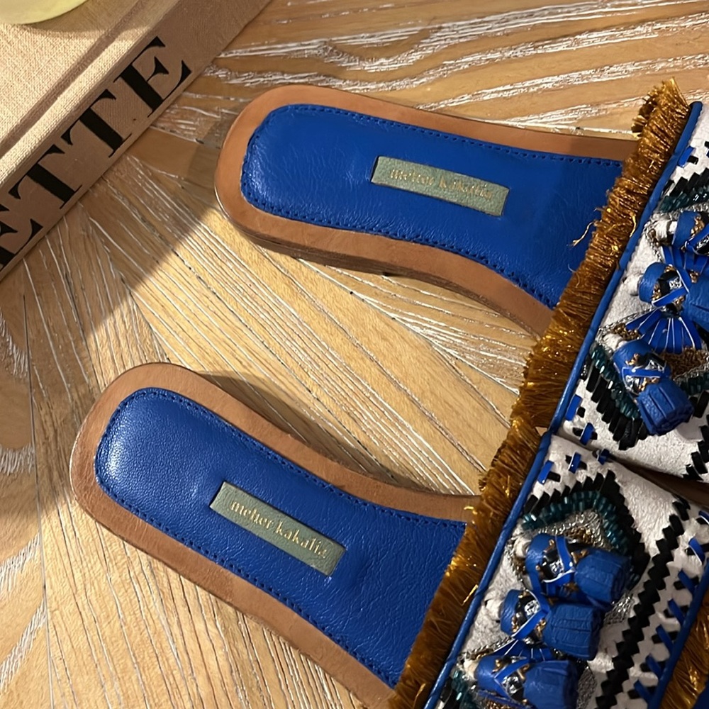 Meher Kakalia Slide Sandals - Picture 3 of 4